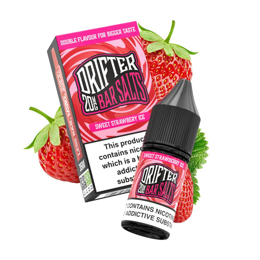 Glace sucrée à la fraise 10ml