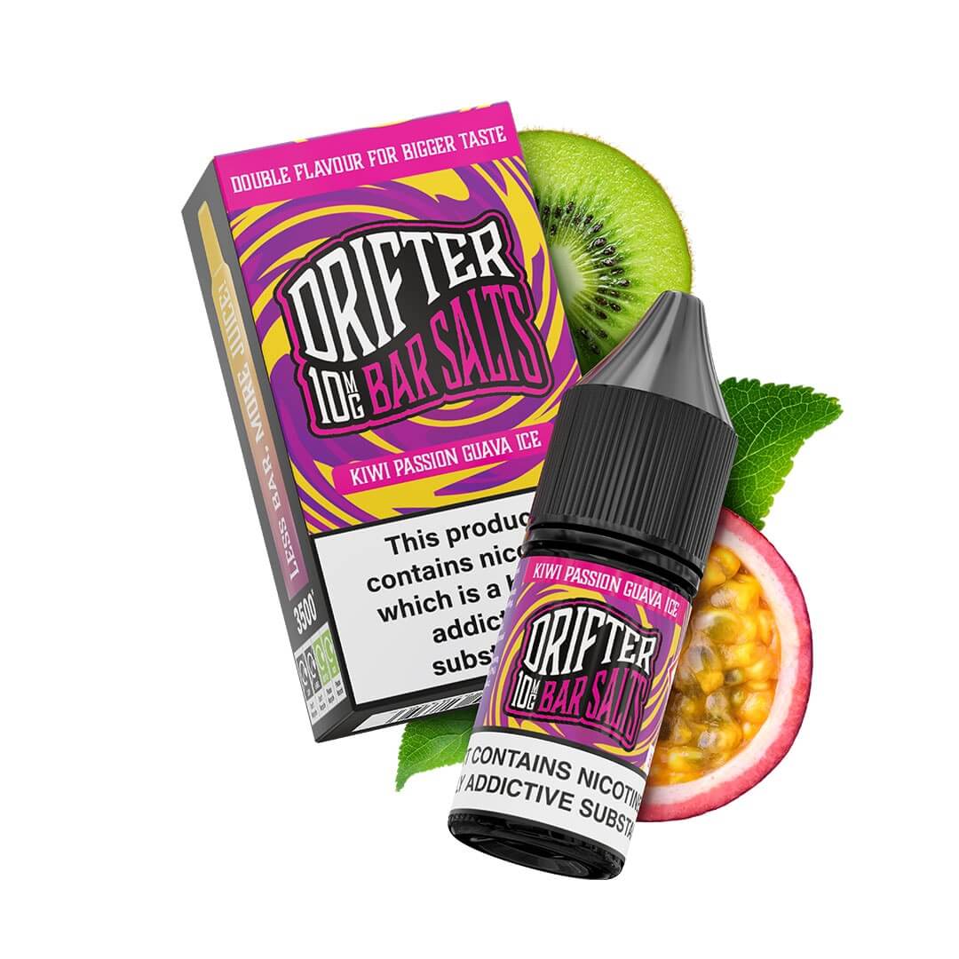Drifter Vape | Kiwi Passion Fruit Goyave 10ml Drifter Vape | Kiwi Passion Fruit Goyave 10ml
