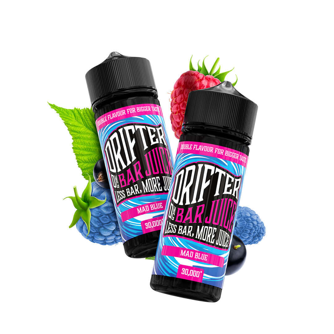 Drifter Vape | Mad Blue 120ml Shortfill Drifter Vape | Mad Blue 120ml Shortfill
