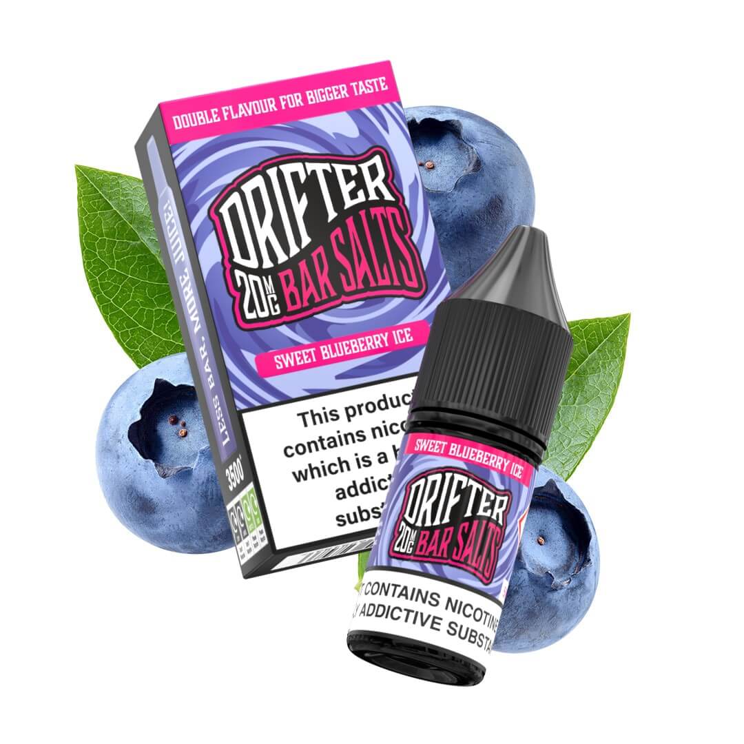 Drifter Vape | Sweet Blueberry Ice 10ml Drifter Vape | Sweet Blueberry Ice 10ml