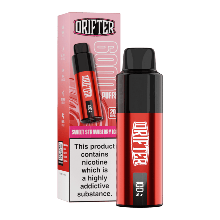 Drifter Vape | Drifter Bar 6000 - Sweet Strawberry Ice